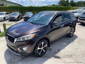 2016 KIA SORENTO SUV V6, GDI, 3.3 LITER EX SPORT UTILITY 4D