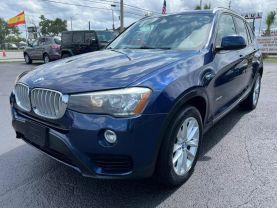 2016 BMW X3 SUV 4-CYL, TURBO, 2.0 LITER XDRIVE28I SPORT UTILITY 4D