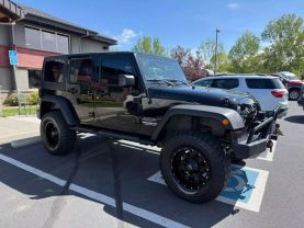 2013 JEEP WRANGLER SUV V6, 3.6 LITER UNLIMITED SPORT SUV 4D