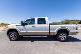 2011 FORD F250 SUPER DUTY CREW CAB PICKUP V8, TURBO DIESEL, 6.7L LARIAT PICKUP 4D 6 3/4 FT