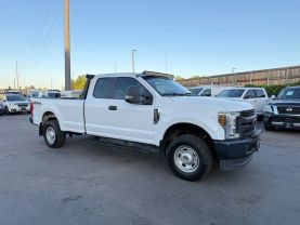 2018 FORD F250 SUPER DUTY SUPER CAB PICKUP V8, FLEX FUEL, 6.2 LITER XL PICKUP 4D 8 FT