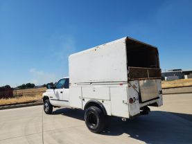 2002 DODGE RAM 3500 QUAD CAB PICKUP 6-CYL, TURBO DIESEL LONG BED