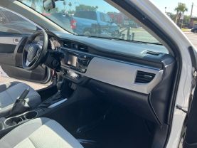 2014 TOYOTA COROLLA SEDAN WHITE AUTOMATIC -  V & B Auto Sales