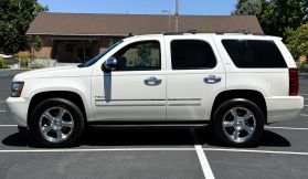 2014 CHEVROLET TAHOE SUV WHITE DIAMOND TRICOAT AUTOMATIC - Capital City Auto