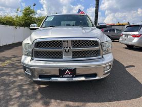 2012 RAM 1500 QUAD CAB PICKUP V8, HEMI, 5.7 LITER LARAMIE PICKUP 4D 6 1/3 FT
