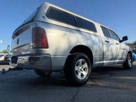 2012 RAM 1500 QUAD CAB PICKUP V8, FLEX FUEL, 4.7 LITER SLT PICKUP 4D 6 1/3 FT
