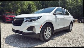 2022 CHEVROLET EQUINOX SUV 4-CYL, TURBO, 1.5 LITER LT SPORT UTILITY 4D at T&T Repairables - used car dealership in Spencer, Indiana.