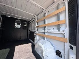 2023 RAM PROMASTER CARGO VAN CARGO V6, VVT, 3.6 LITER 2500 LOW ROOF VAN 3D