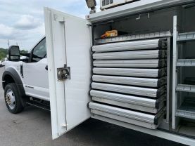 2019 FORD F550 SD MECHANIC CRANE TRUCK 6,000 LBS. AUTO CRANE MECHANIC CRANE TRUCK V8, TURBO DIESEL, 6.7 LITER XL REG CAB 4D - Eddies Auto Sales