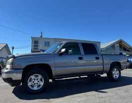 2006 CHEVROLET SILVERADO 1500 CREW CAB PICKUP V8, 5.3 LITER LT PICKUP 4D 5 3/4 FT