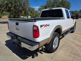 2011 FORD F250 SUPER DUTY CREW CAB PICKUP V8, TURBO DIESEL, 6.7L LARIAT PICKUP 4D 6 3/4 FT