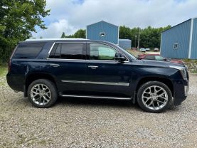 2017 CADILLAC ESCALADE SUV V8, 6.2 LITER LUXURY SPORT UTILITY 4D at T&T Repairables - used car dealership in Spencer, Indiana.