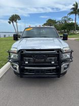 2015 FORD F350 SUPER DUTY CREW CAB PICKUP V8, TURBO DIESEL, 6.7L LARIAT PICKUP 4D 8 FT