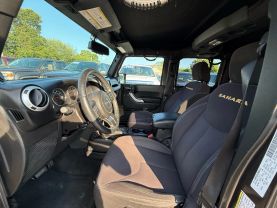 2014 JEEP WRANGLER SUV V6, 3.6 LITER UNLIMITED SAHARA SPORT UTILITY 4D