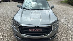 2023 GMC TERRAIN SUV 4-CYL, TURBO, 1.5 LITER SLE SPORT UTILITY 4D at T&T Repairables - used car dealership in Spencer, Indiana.