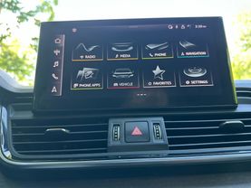 2021 AUDI Q5 SUV 4-CYL, TURBO, 2.0 LITER 45 TFSI PREMIUM SPORT UTILITY 4D at T&T Repairables - used car dealership in Spencer, Indiana.