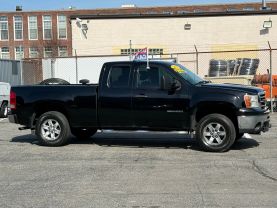 2013 GMC SIERRA 1500 EXTENDED CAB PICKUP V8, FLEX FUEL, 5.3 LITER SLE PICKUP 4D 6 1/2 FT