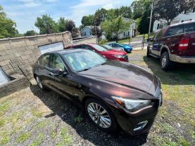 2018 INFINITI Q50 SEDAN V6, TWIN TURBO, 3.0 LITER 3.0T LUXE SEDAN 4D