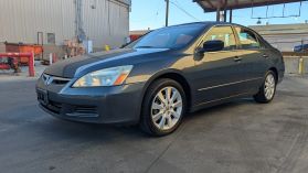 2007 HONDA ACCORD SEDAN V6, VTEC, 3.0 LITER EX-L SEDAN 4D
