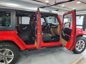 2016 JEEP WRANGLER SUV V6, 3.6 LITER UNLIMITED SAHARA SPORT UTILITY 4D