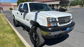 2004 CHEVROLET SILVERADO 2500 HD CREW CAB PICKUP V8, 6.6L TURBO DSL LT PICKUP 4D 6 1/2 FT
