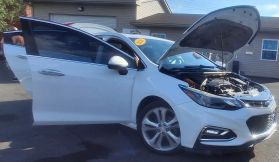 2016 CHEVROLET CRUZE SEDAN 4-CYL, TURBO, 1.4 LITER PREMIER SEDAN 4D