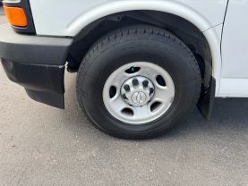 2017 CHEVROLET EXPRESS 3500 CARGO CARGO V8, FLEX FUEL, 6.0 LITER EXTENDED VAN 3D