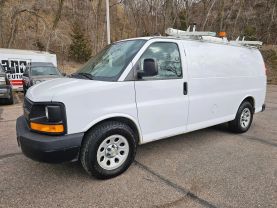 2013 CHEVROLET EXPRESS 1500 CARGO CARGO V8, FLEX FUEL, 5.3 LITER VAN 3D