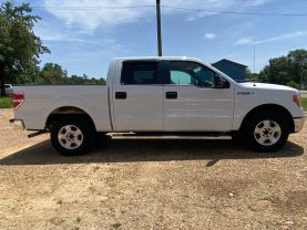 2013 FORD F150 SUPERCREW CAB PICKUP V6, FLEX FUEL, 3.7 LITER XLT PICKUP 4D 5 1/2 FT