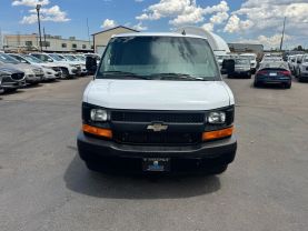 2017 CHEVROLET EXPRESS 3500 CARGO CARGO V8, FLEX FUEL, 6.0 LITER EXTENDED VAN 3D