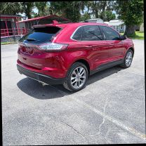 2016 FORD EDGE SUV V6, 3.5 LITER TITANIUM SPORT UTILITY 4D