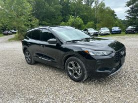 2024 FORD ESCAPE SUV 3-CYL, ECOBOOST, TURBO, 1.5 LITER ST-LINE SPORT UTILITY 4D at T&T Repairables - used car dealership in Spencer, Indiana.