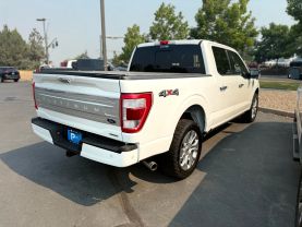 2022 FORD F150 SUPERCREW CAB PICKUP V6, ECOBOOST, TWIN TURBO, 3.5 LITER PLATINUM PICKUP 4D 5 1/2 FT