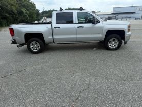 2014 CHEVROLET SILVERADO 1500 CREW CAB PICKUP SILVER AUTOMATIC - Auto Solutions of Greensboro LLC, NC, 36.05701, -79.84368