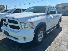 2018 RAM 1500 QUAD CAB PICKUP V6, FLEX FUEL, 3.6 LITER EXPRESS PICKUP 4D 6 1/3 FT