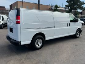 2017 CHEVROLET EXPRESS 3500 CARGO CARGO V8, FLEX FUEL, 6.0 LITER EXTENDED VAN 3D