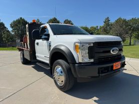 2017 FORD F450 SUPER DUTY REGULAR CAB & CHASSIS CAB_CHASSIS V8, TURBO DIESEL, 6.7L XL 2D