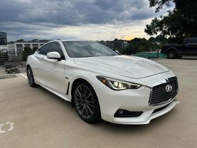 2017 INFINITI Q60 COUPE V6, TWIN TURBO, 3.0 LITER RED SPORT 400 COUPE 2D