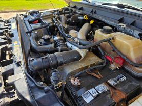 2011 FORD F250 SUPER DUTY CREW CAB PICKUP V8, TURBO DIESEL, 6.7L LARIAT PICKUP 4D 6 3/4 FT