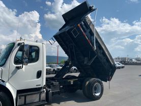 2012 FREIGHTLINER M2 12FT DUMP BED CDL TRUCK DUMP TRUCKS 6.7L L6 CUMMINS DIESEL M2 106 BUSINESS CLASS REGULAR CAB - Eddies Auto Sales