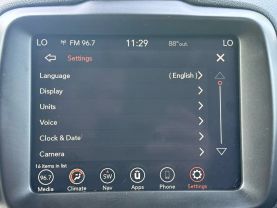 2022 JEEP RENEGADE SUV 4-CYL, MULTIAIR, TURBO, 1.3 LITER ALTITUDE SPORT UTILITY 4D at T&T Repairables - used car dealership in Spencer, Indiana.