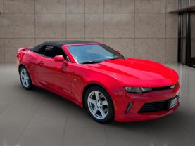 2018 CHEVROLET CAMARO CONVERTIBLE 4-CYL, TURBO, 2.0 LITER LT CONVERTIBLE 2D