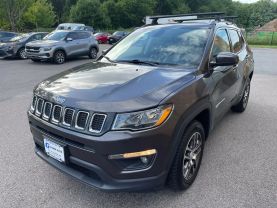 2018 JEEP COMPASS SUV 4-CYL, MULTIAIR, PZEV, 2.4 LITER LATITUDE SPORT UTILITY 4D - Gesner Auto Inc in Taunton, MA, 41.88613, -71.14527