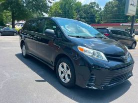 2020 TOYOTA SIENNA VAN V6, 3.5 LITER L MINIVAN 4D