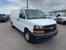 2019 CHEVROLET EXPRESS 3500 CARGO CARGO V8, FLEX FUEL, 6.0 LITER EXTENDED VAN 3D