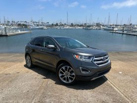 2015 FORD EDGE SUV 4-CYL ECOBOOST 2.0L TITANIUM SPORT UTILITY 4D