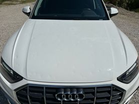 2021 AUDI Q5 SUV 4-CYL, TURBO, 2.0 LITER 45 TFSI PREMIUM SPORT UTILITY 4D at T&T Repairables - used car dealership in Spencer, Indiana.