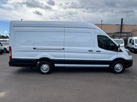 2020 FORD TRANSIT 350 CARGO VAN CARGO V6, ECOBOOST, TWIN TURBO, 3.5 LITER EXTENDED LENGTH HIGH ROOF VAN 3D