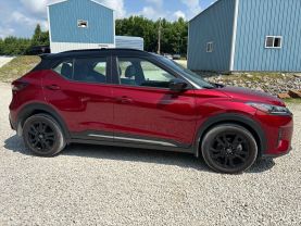 2024 NISSAN KICKS SUV 4-CYL, 1.6 LITER SR SPORT UTILITY 4D at T&T Repairables - used car dealership in Spencer, Indiana.