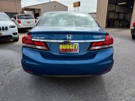 2015 HONDA CIVIC SEDAN BLUE AUTOMATIC - Budget Used Car Sales